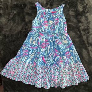 Lilly Pulitzer for Target Girls My Fans Maxi Dress Size 18M